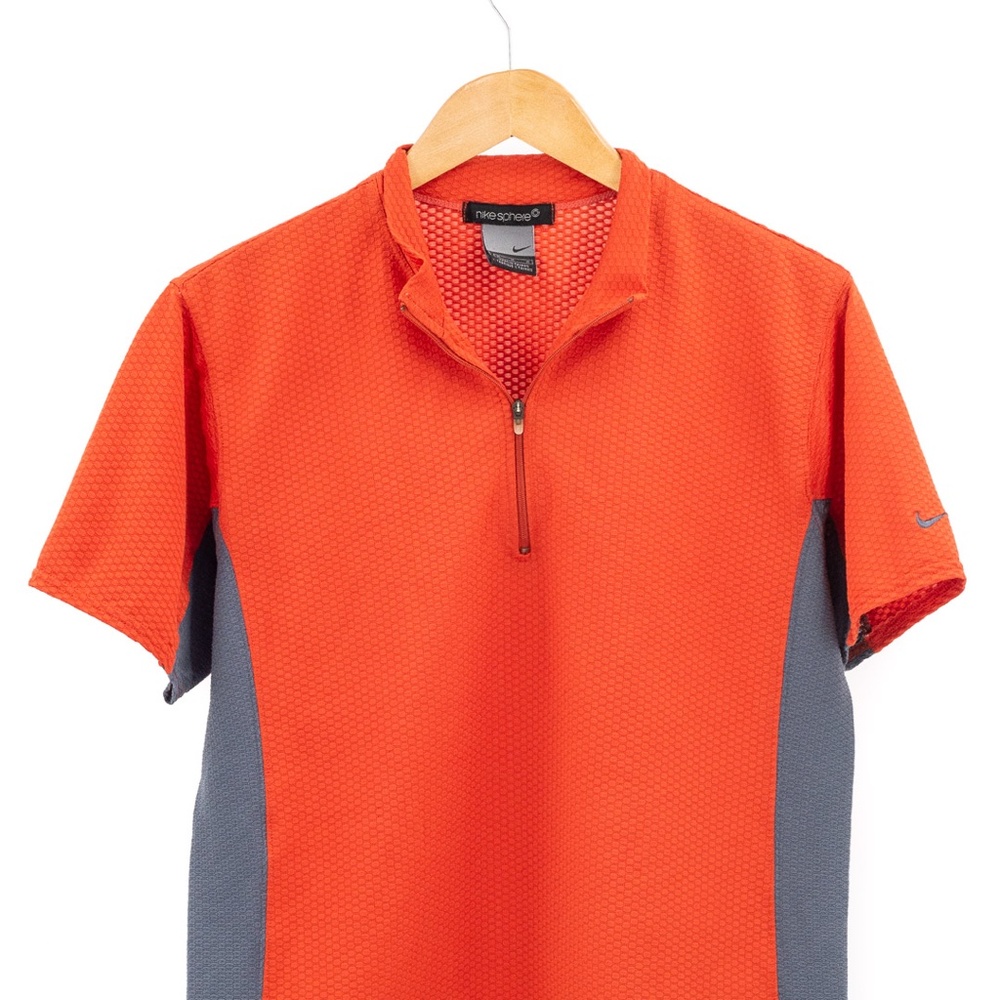 Mens Nike Sphere React MEDIUM 1/4 Zip Short Sleeve Collar Performance Shirt - Picture 6 of 6